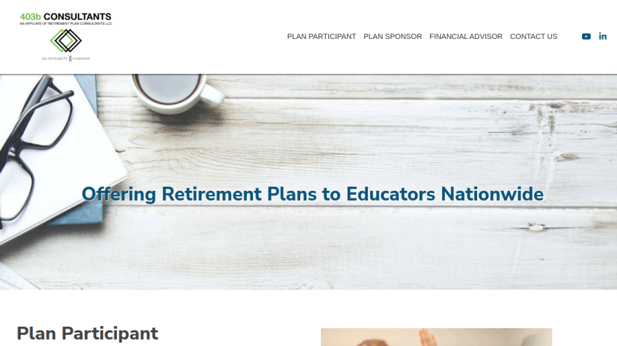 Screenshot of the Wealth Management website