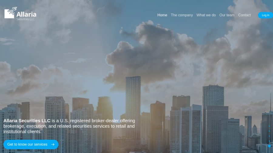 Screenshot of the Allaria Asset Management, LLC website