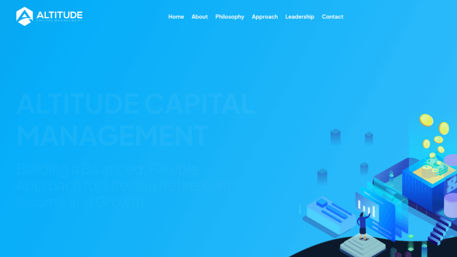 Screenshot of the Altitude Capital Management LLC website