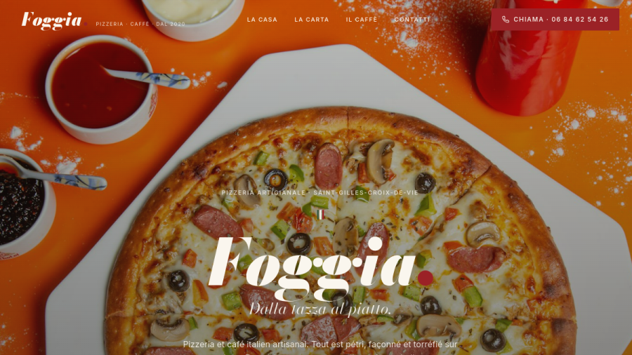 Site web créé pour Artisan Tastes Delight