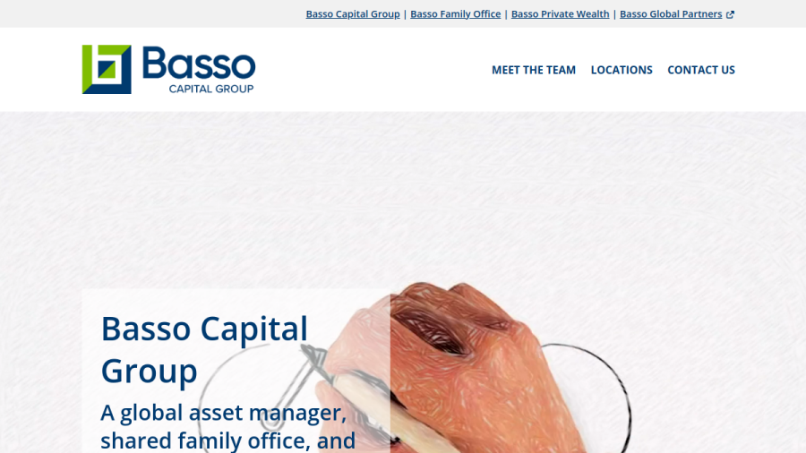 Screenshot of the Basso Capital Management, L.P. website