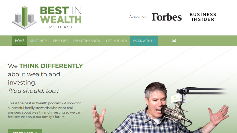 Screenshot of the Fortress Planning Group website