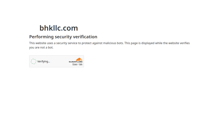 Screenshot of the Bhk Securities, LLC website