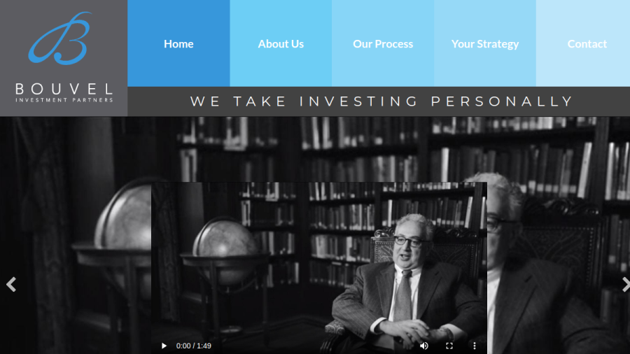 Screenshot of the Bouvel Investment Partners, LLC website
