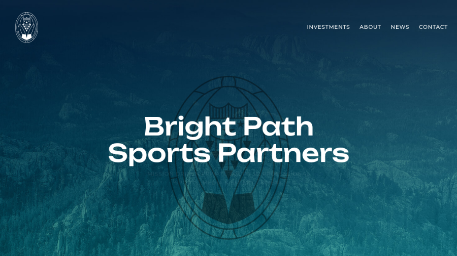 Screenshot of the Bright Path Sports Partners, LLC website