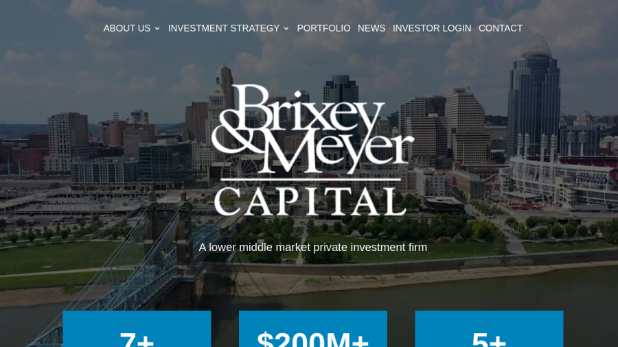 Screenshot of the Brixey & Meyer Capital LLC website