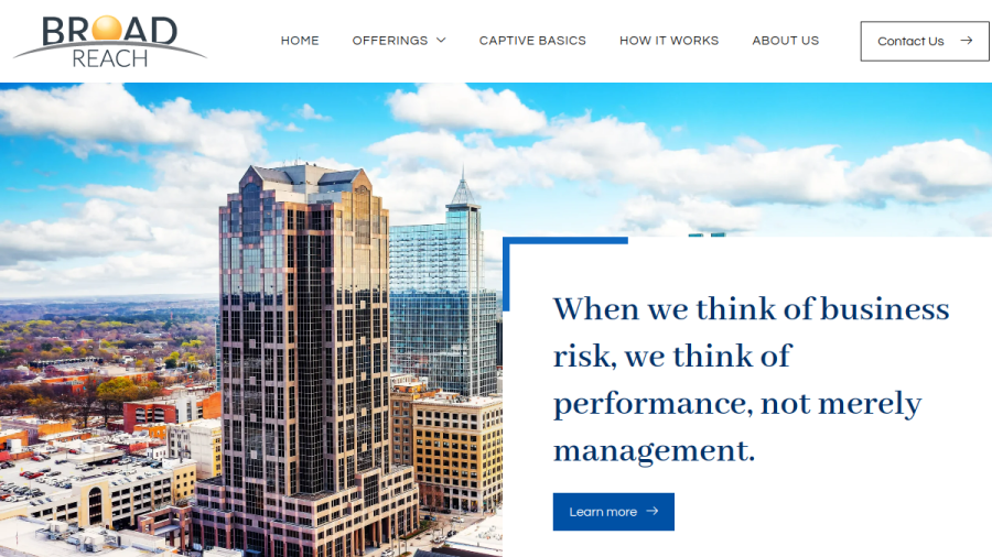 Screenshot of the Broad Reach Capital LLC website