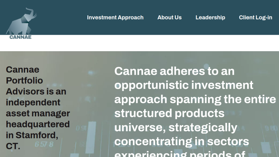 Screenshot of the Cannae Portfolio Advisors, LLC website