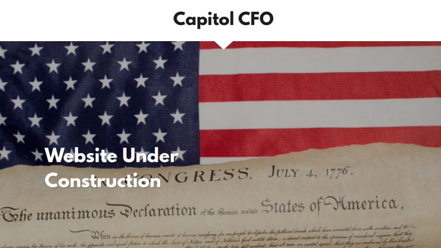 Screenshot of the Capitol Family Office, INC. website