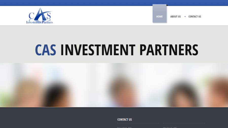 Screenshot of the Cas Investment Partners, LLC website