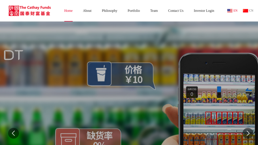 Screenshot of the New China Capital Management Corp. website