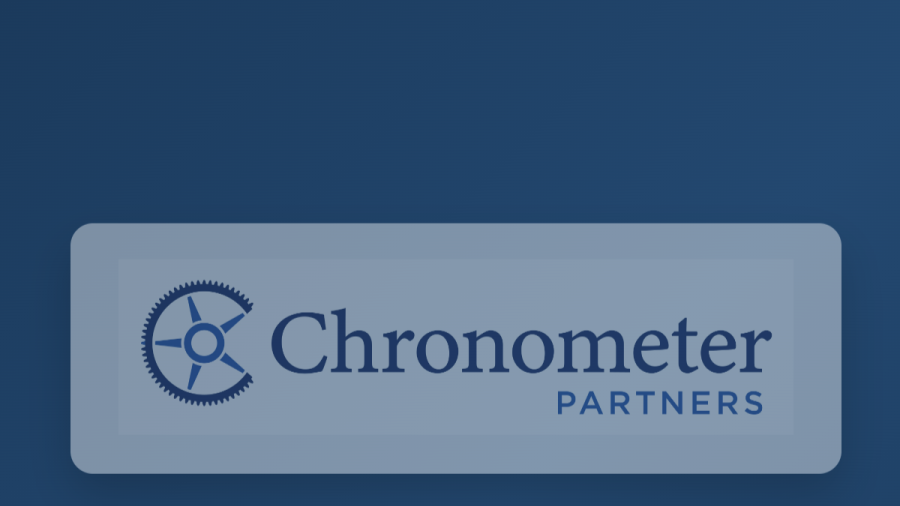 Screenshot of the Chronometer Partners LP website