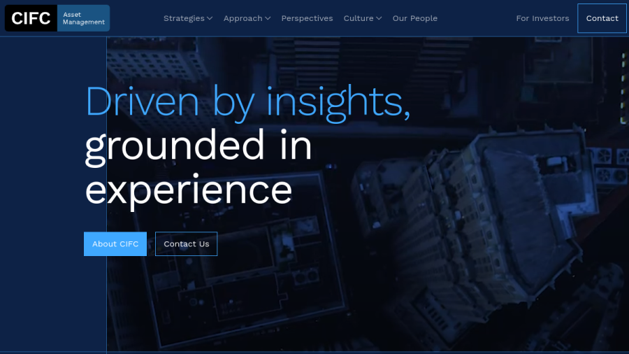 Screenshot of the Lbc Credit Partners website