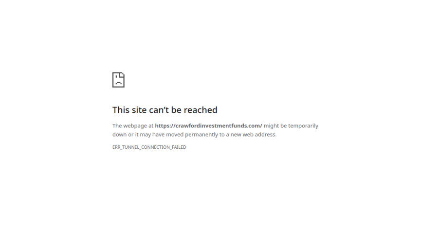 Screenshot of the Crawford Investment Counsel INC website