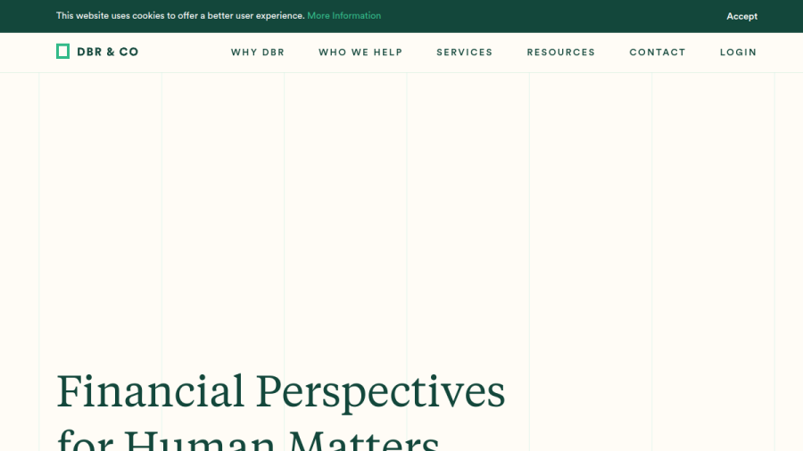 Screenshot of the D.B. Root & Company, LLC website