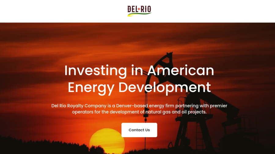 Screenshot of the Lincoln Energy Holdings LLC website