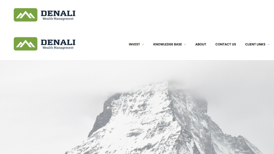 Screenshot of the Denali Wealth Management, INC. website
