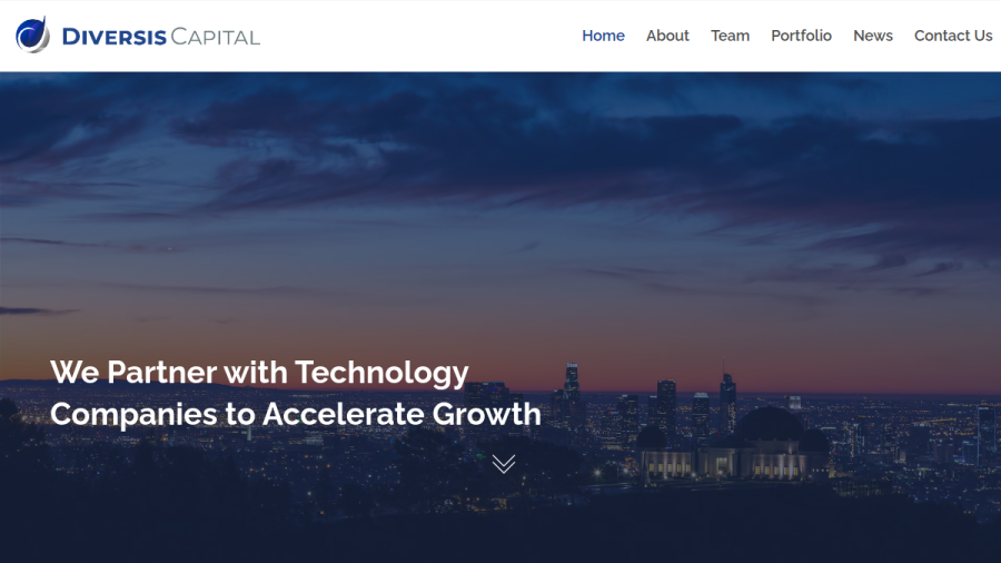 Screenshot of the Diversis Capital Management, L.P. website
