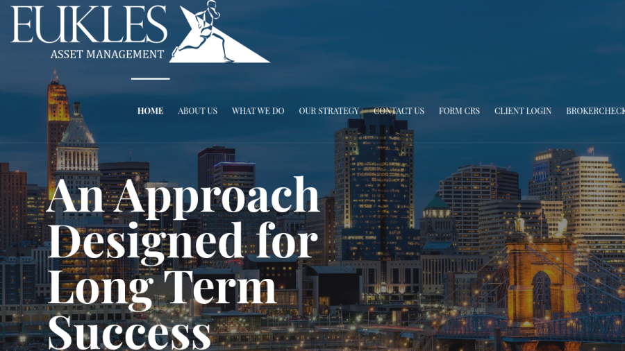 Screenshot of the Eukles Asset Management, LLC website