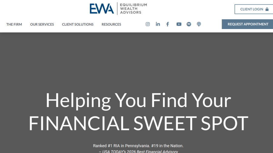 Screenshot of the Ewa, LLC website