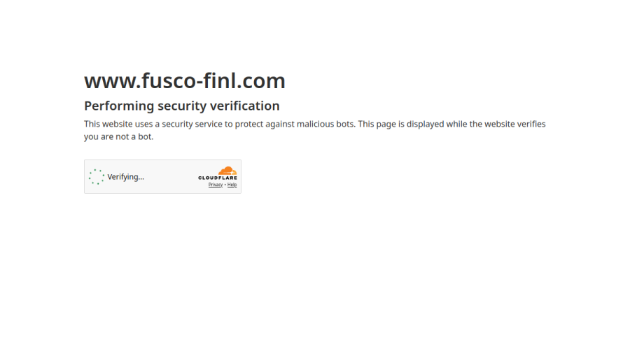 Screenshot of the Fusco Financial Services INC website