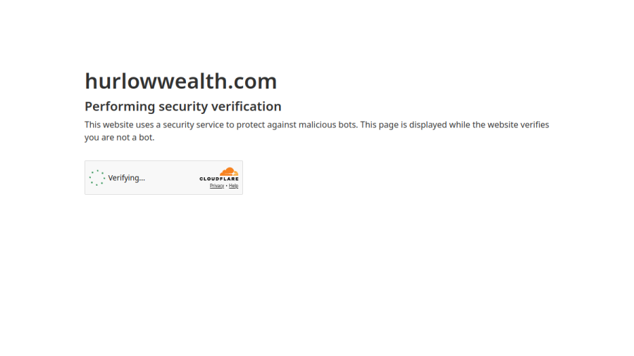 Screenshot of the Hurlow Wealth Management Group, INC. website