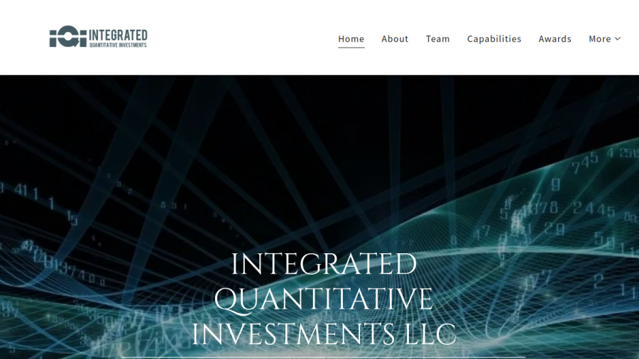 Screenshot of the Integrated Quantitative Investments LLC website