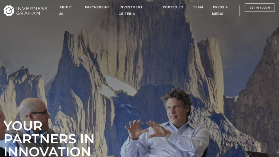 Screenshot of the Inverness Graham Investments, INC. website