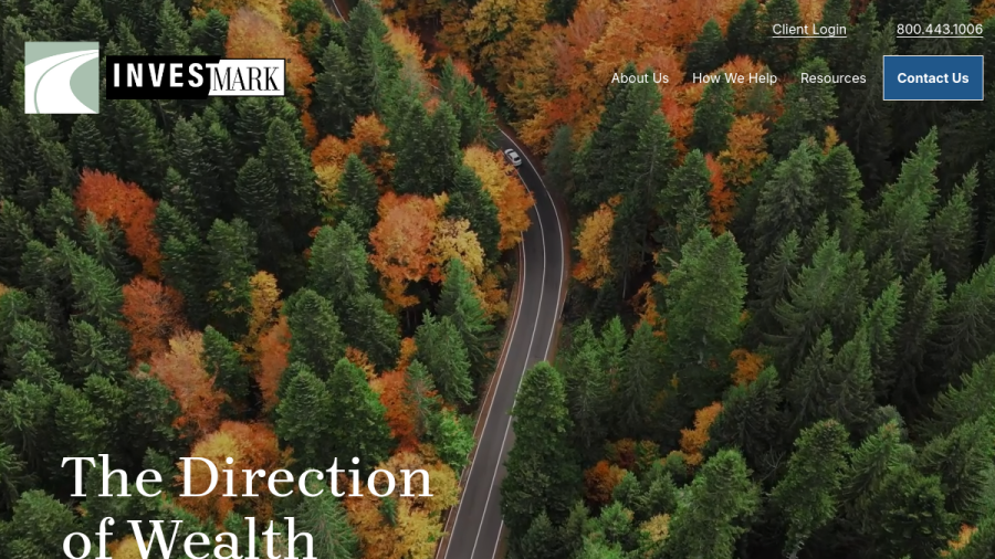 Screenshot of the Investmark Advisory Group LLC website