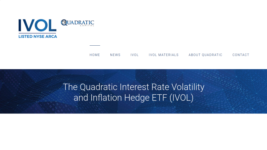 Screenshot of the Quadratic Capital Management LLC website