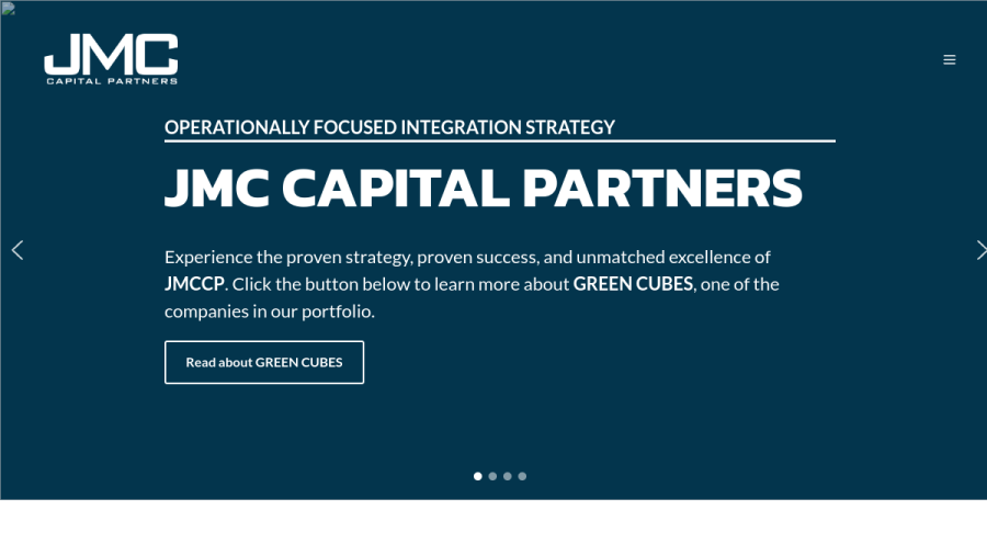 Screenshot of the Jmc Management, LLC website