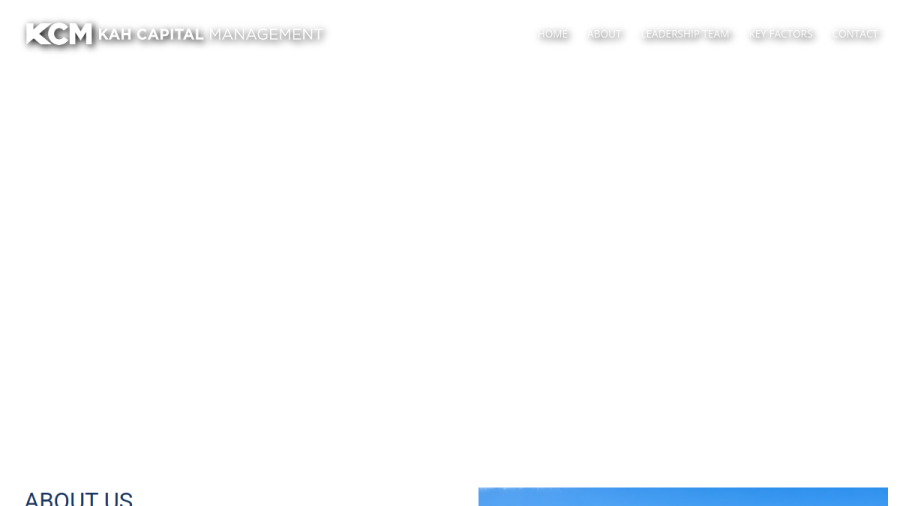 Screenshot of the Kah Capital Management, LLC website