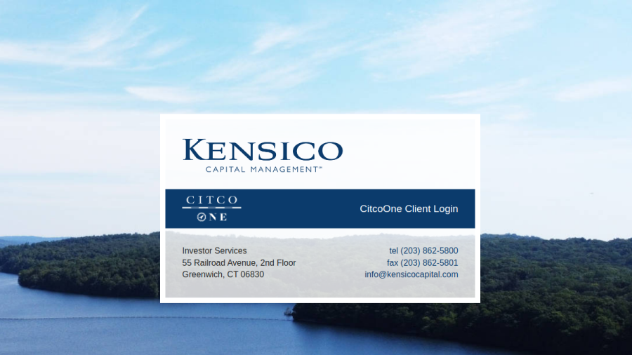 Screenshot of the Kensico Capital Management Corp. website