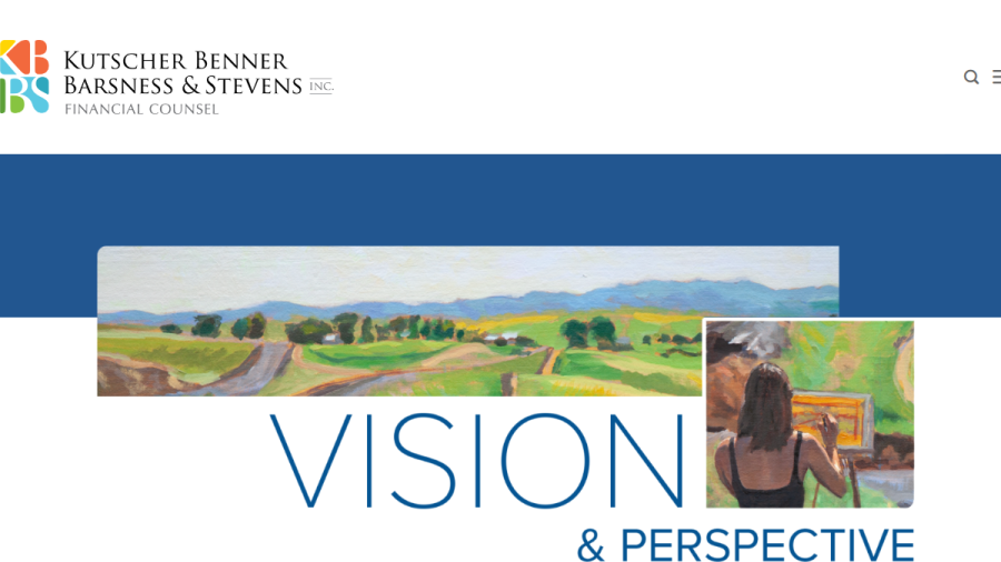 Screenshot of the Kutscher Benner Barsness & Stevens, INC. website