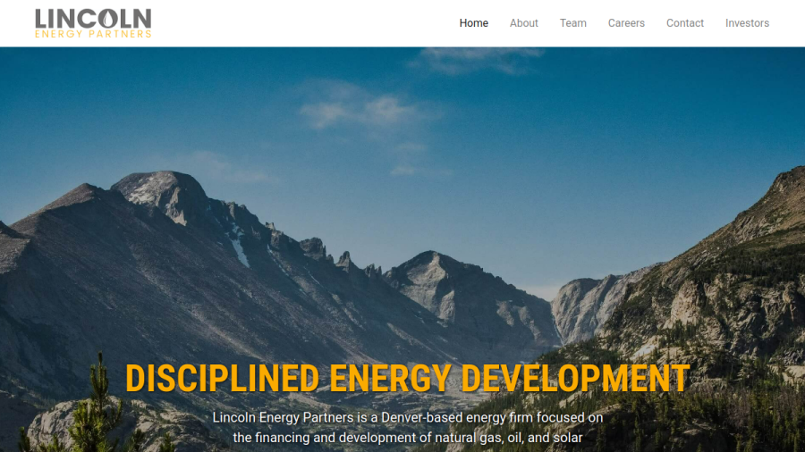 Screenshot of the Leh II Management LLC website
