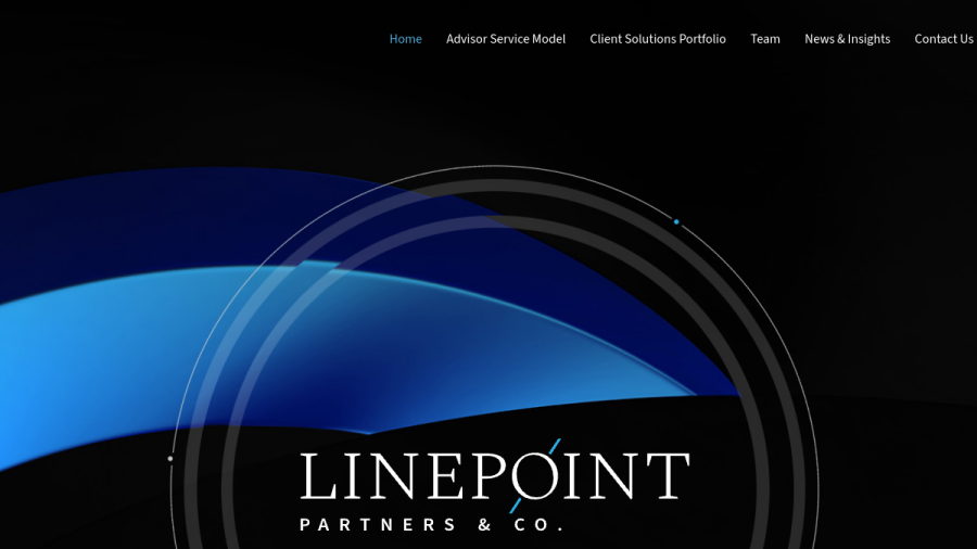 Screenshot of the Linepoint Partners & Co. website