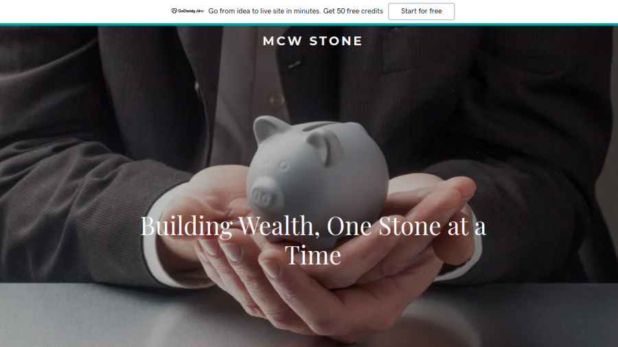 Screenshot of the Murphy Clarke Williams & Stone LLC website