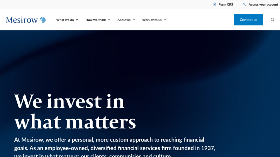 Screenshot of the Bastion Management II LLC website