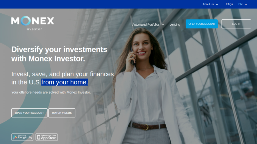 Screenshot of the Xendia Wealth LLC website