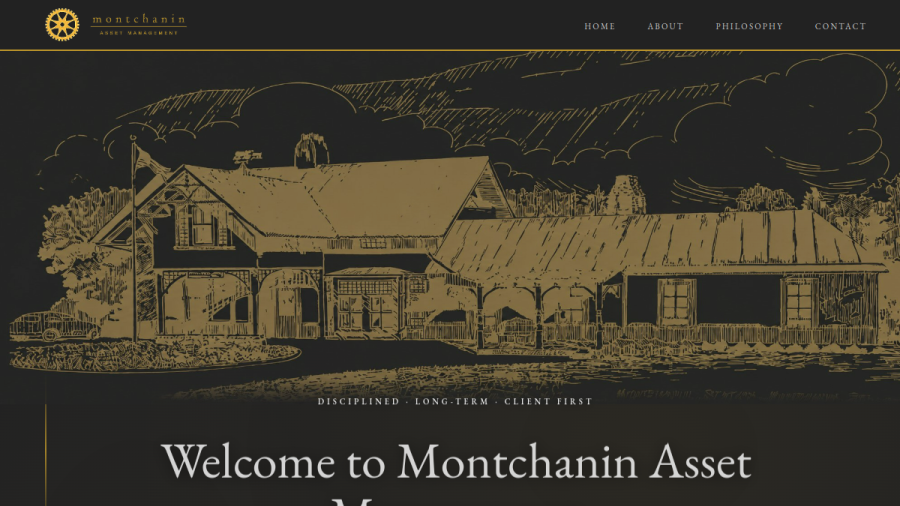 Screenshot of the Montchanin Asset Management, LLC website