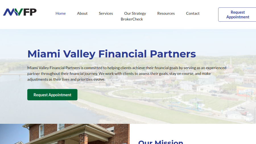 Screenshot of the United Advisor Group website