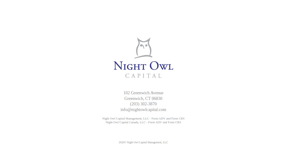 Screenshot of the Night Owl Capital Management, LLC website