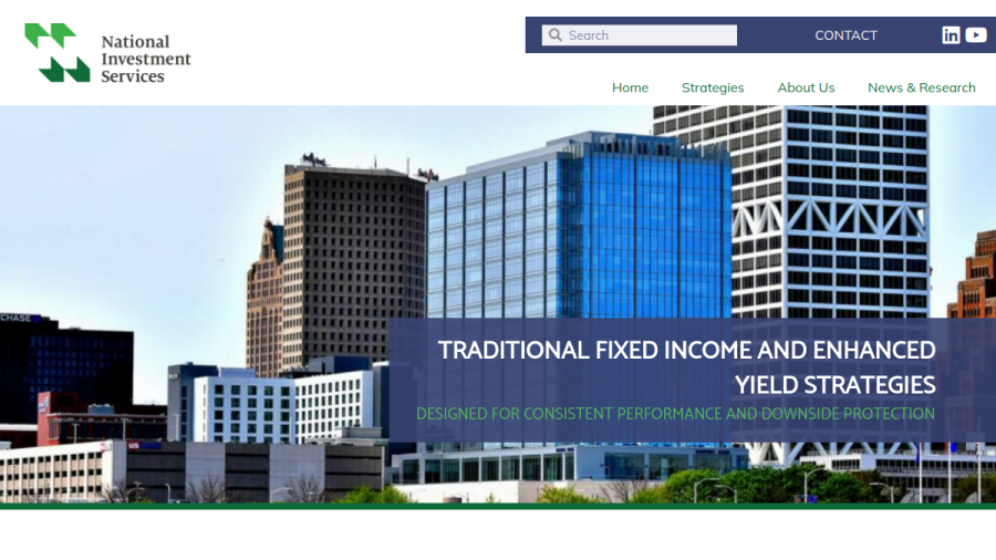 Screenshot of the National Investment Services Of America, LLC website