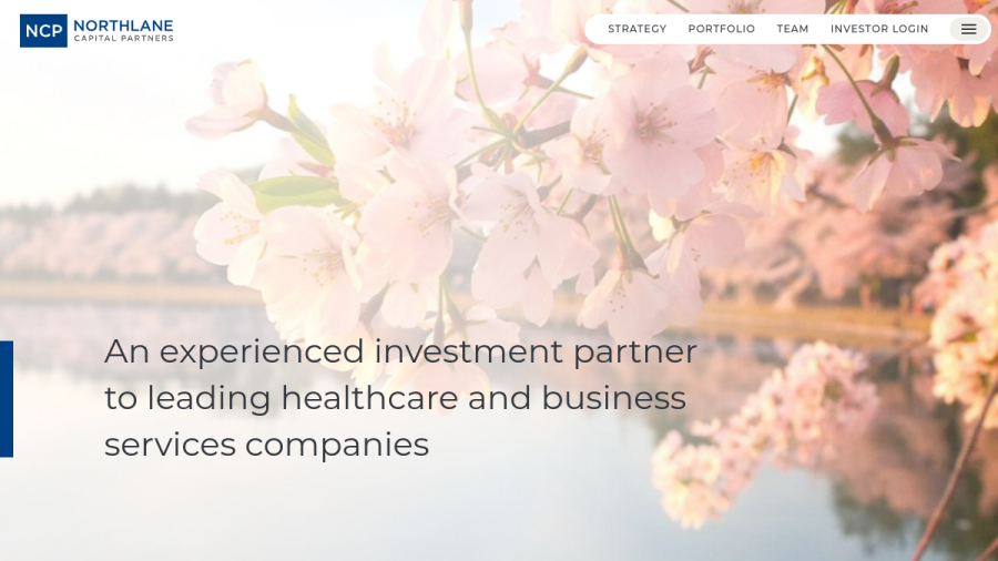 Screenshot of the Northlane Capital Partners website