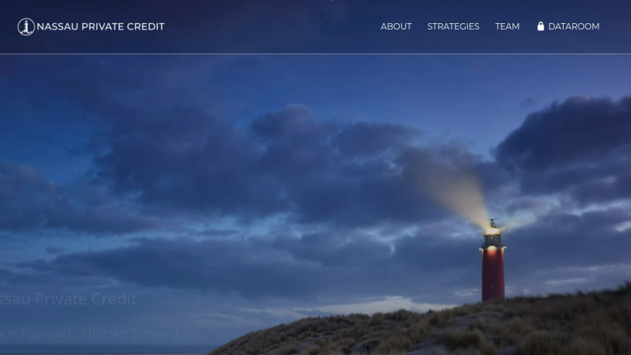 Screenshot of the Nassau Private Credit LLC website