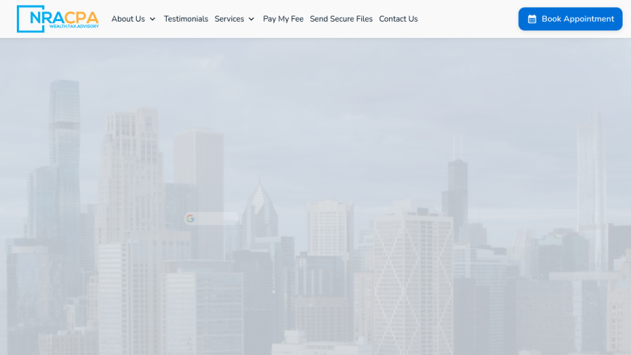 Screenshot of the Archer Investment Corporation website