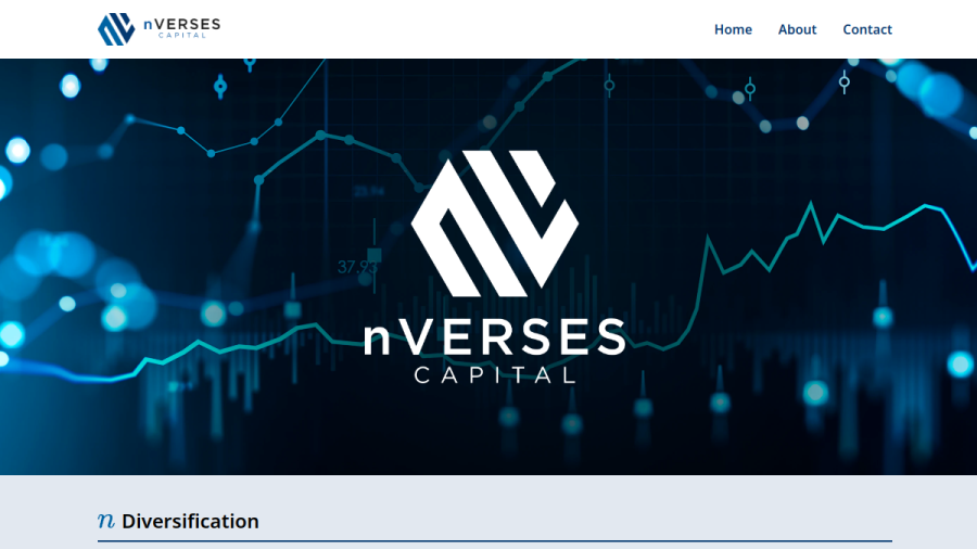 Screenshot of the Nverses Capital, LLC website