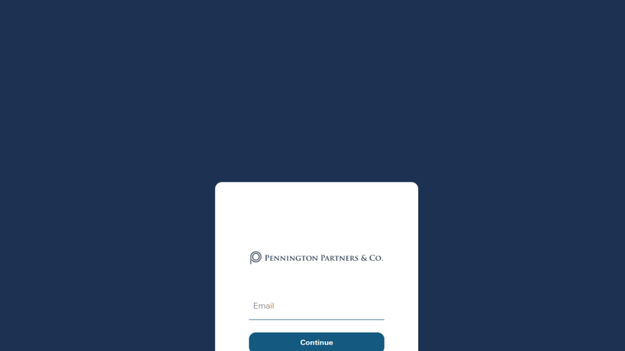 Screenshot of the Pennington Partners & Co., LLC website