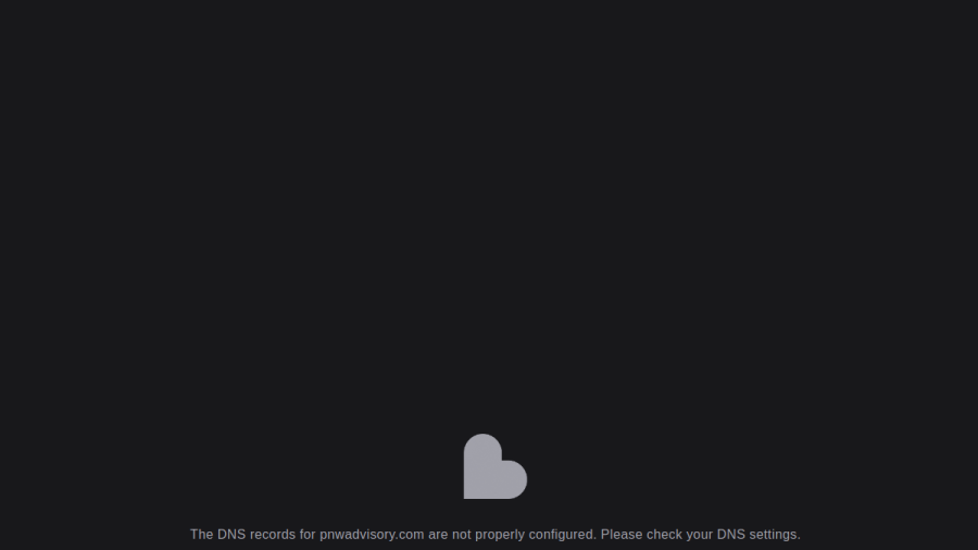 Screenshot of the Sb Advisory, LLC website