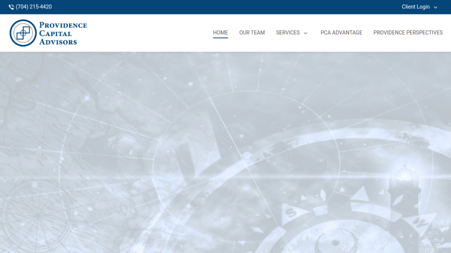 Screenshot of the Providence Capital Advisors, LLC website